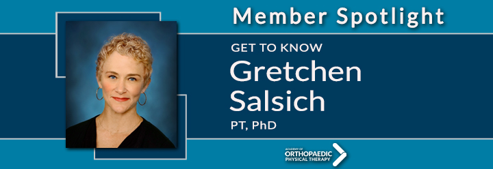 AOPT Committee Chair Spotlight - Gretchen B. Salsich, PT, PhD AOPT Committee Chair Spotlight - Gretchen B. Salsich, PT, PhD