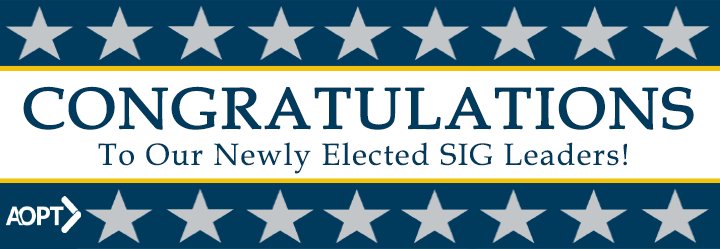 2021 AOPT SIG Election