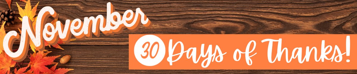 AOPT 30 Days of Thanks