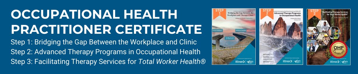 Occupational Health Practitioner Certificate  slide
