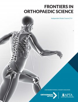 Frontiers in Orthopaedic Science Frontiers in Orthopaedic Science