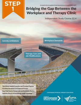 Bridging the Gap Between the Workplace and Therapy Clinic Bridging the Gap Between the Workplace and Therapy Clinic