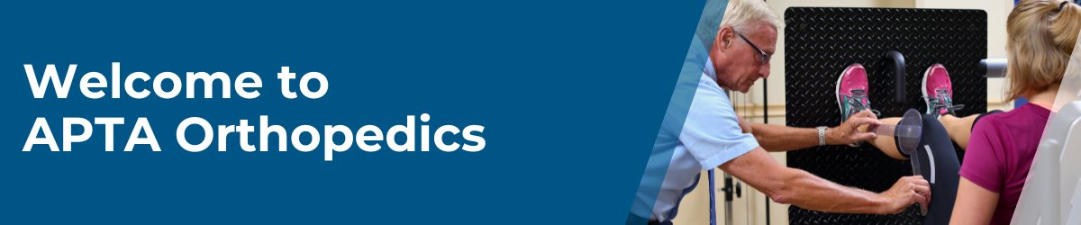 APTA Orthopedics Membership Benefits slide