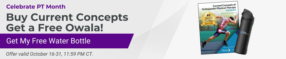 PT Month Deal: Free Owala Bottle with Current Concepts Purchase PT Month Deal: Free Owala Bottle with Current Concepts Purchase